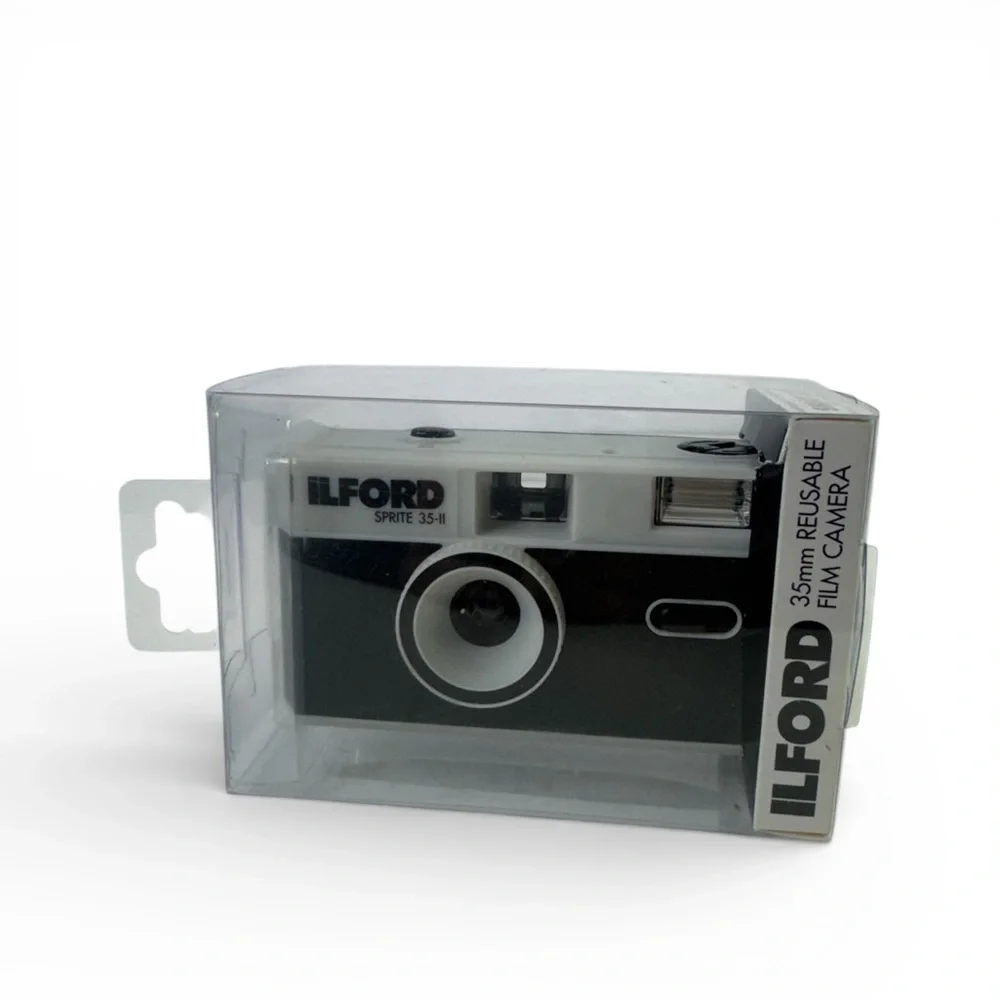 Ilford Sprite 35-II. 35mm Reusable Film Camera.